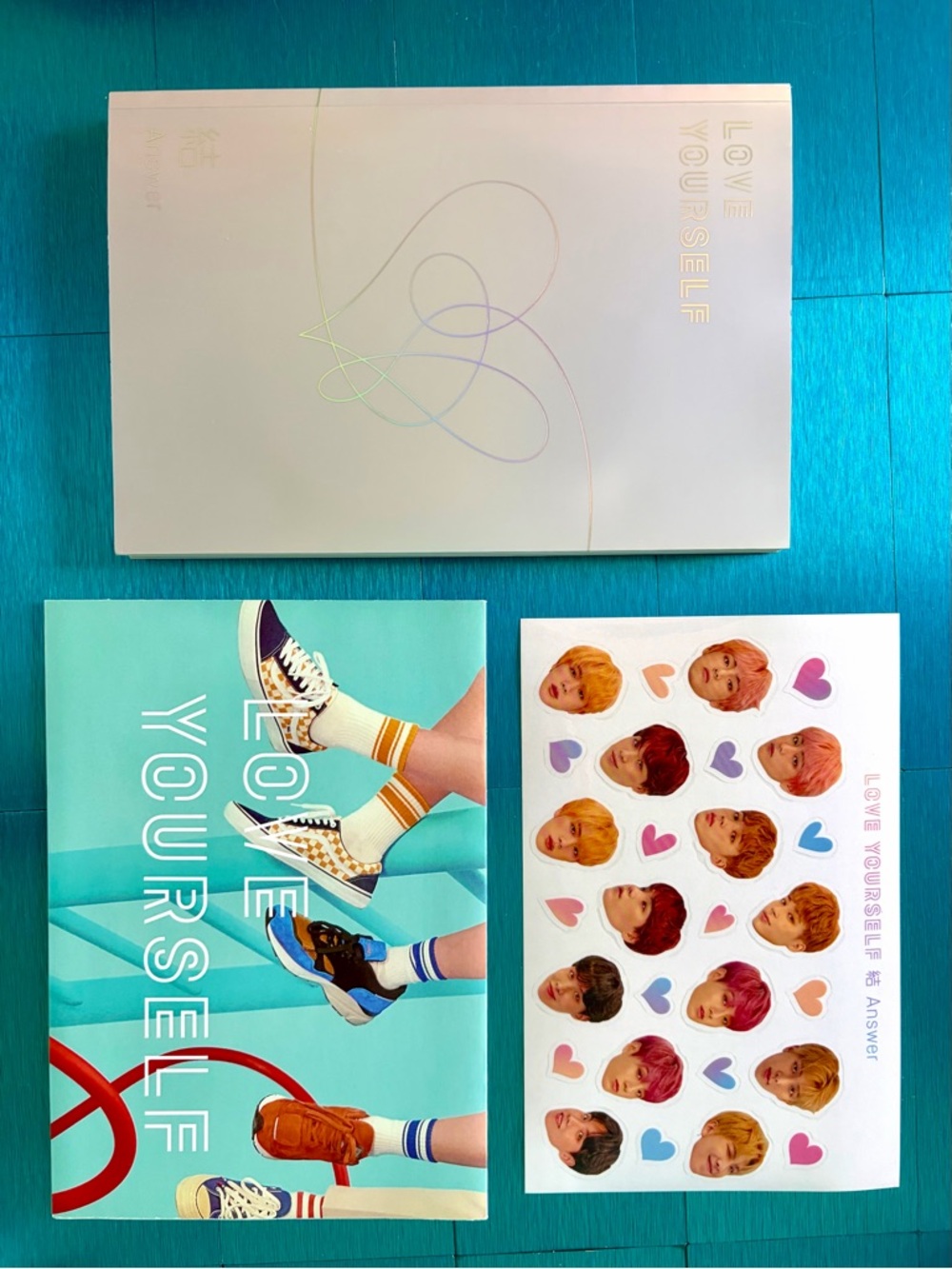 BTS Love Yourself: Answer Album (vers. F) - INCLUDES POSTER & STICKER SHEET